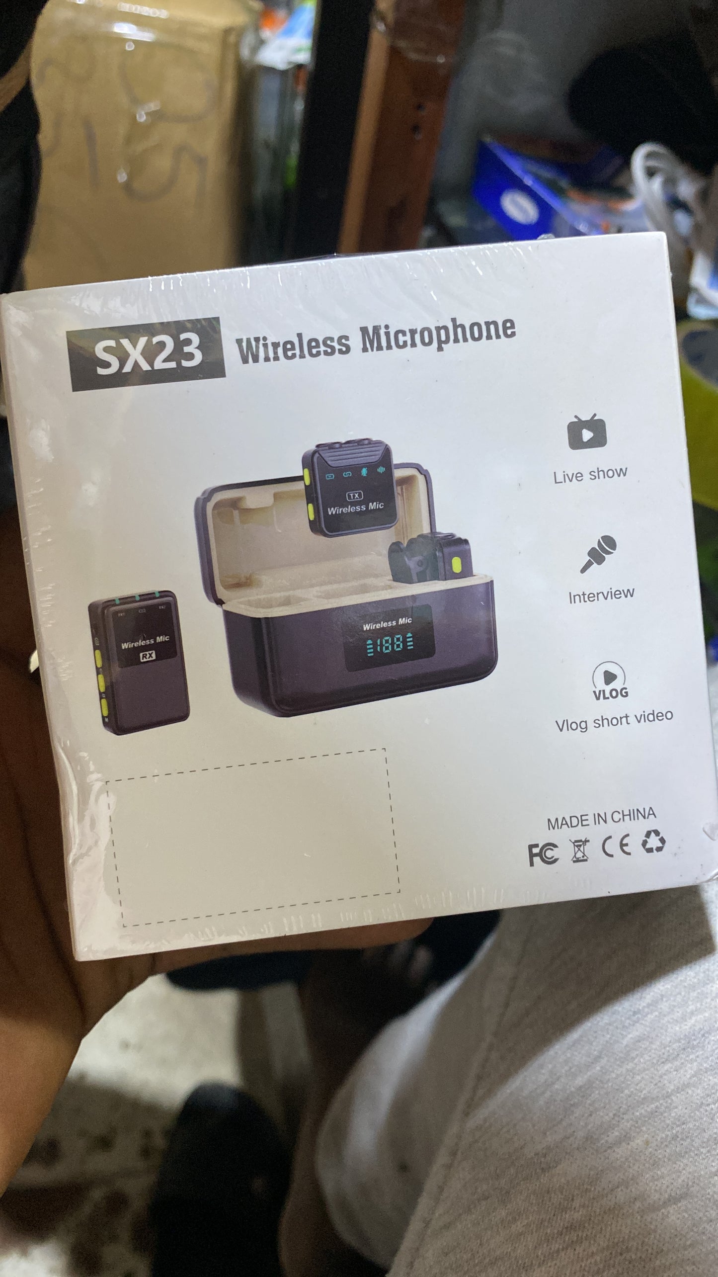 Microphone Sx23 Réducteur De Bruit