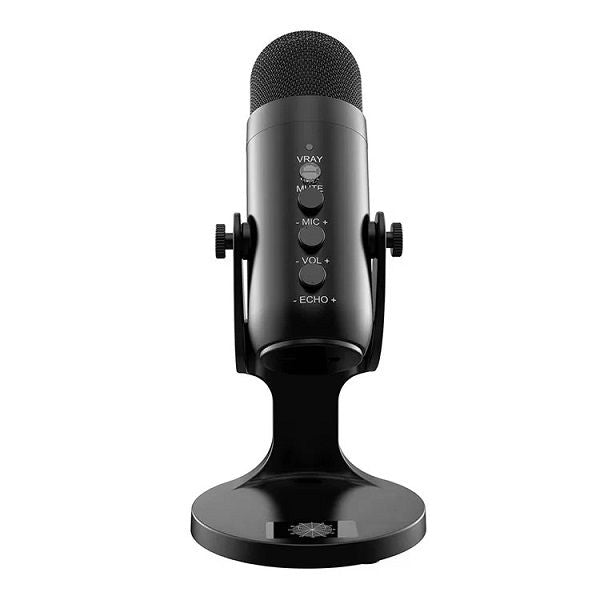Microphone USB professionnel Jmary MC-PW8 pour podcasting, jeux, streaming et enregistrements avec réduction du bruit
