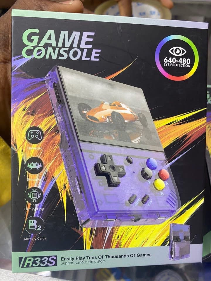 Console portable rétro R33s
