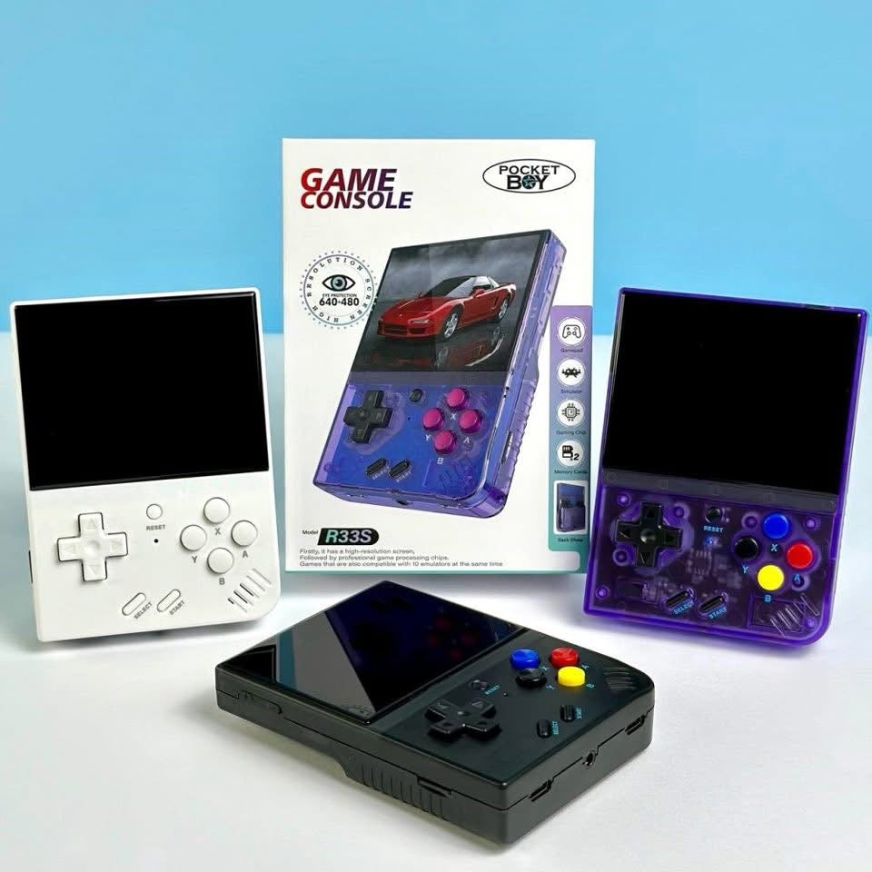 Console portable rétro R33s