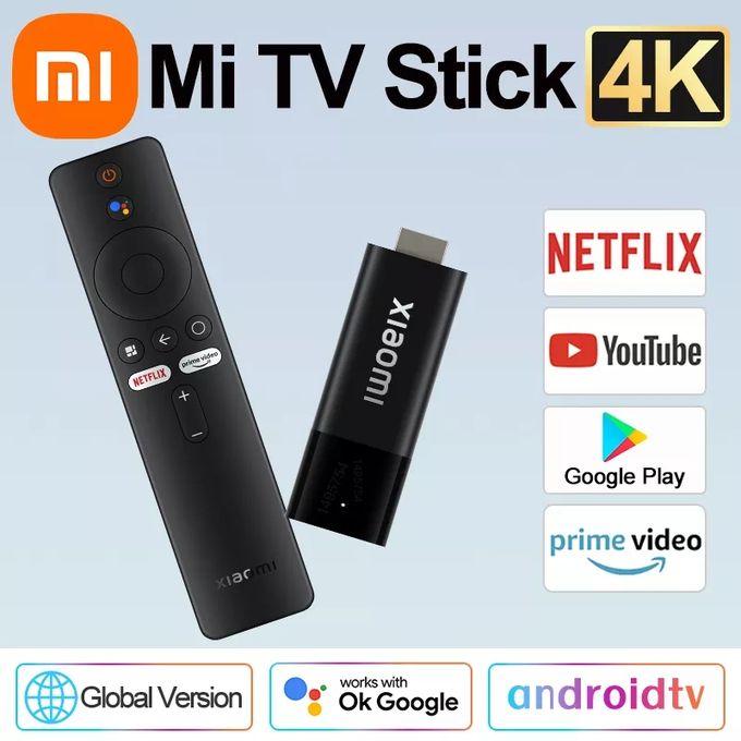 Xiaomi (Nouvelle Version) XIAOMI Mi TV Stick 4K HDMI Bluetooth WiFi Android TV 11.0
Marque:Xiaomi|Autres produits par Xiaomi