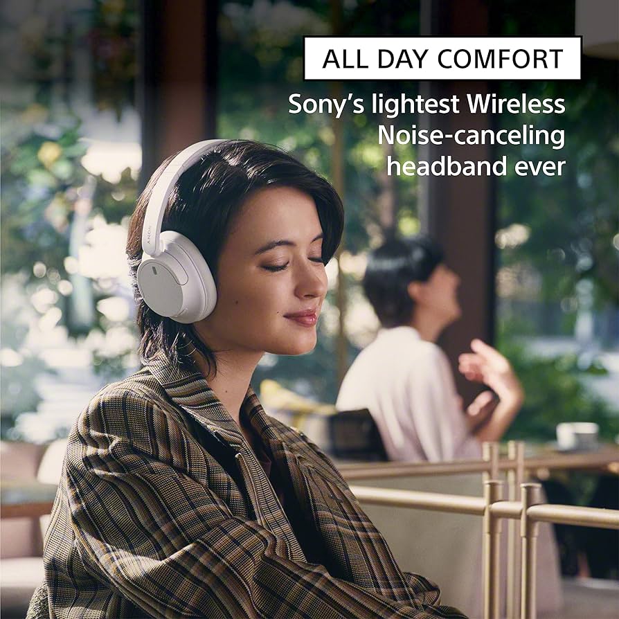 Casque sans fil antibruit Sony WH-CH720N, Bluetooth supra-auriculaire, avec microphone et Alexa intégré, noir, neuf