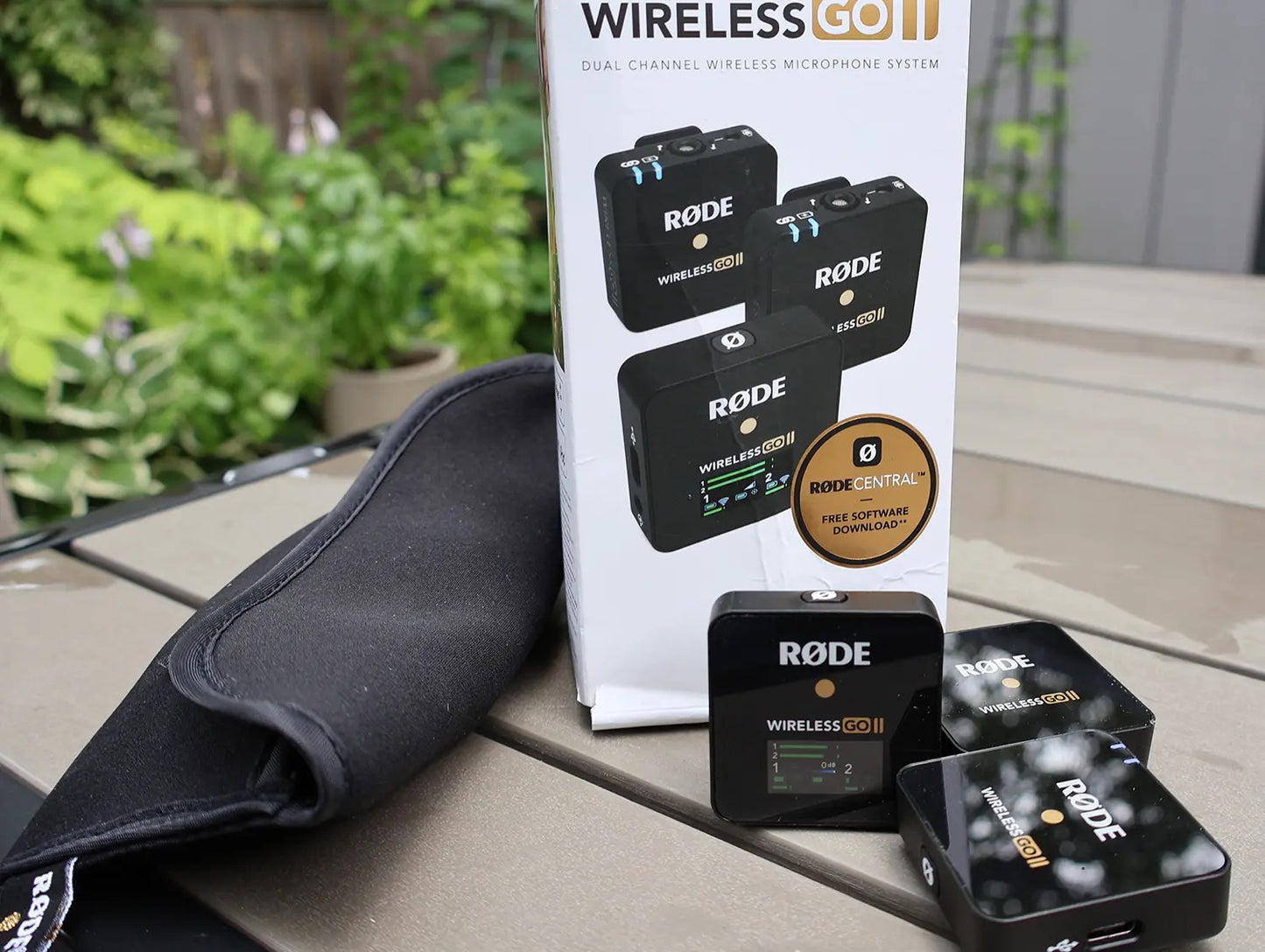 Rode Système De Microphone Sans Fil à Double Canal Rode Wireless Go II, Noir (numéro De Modèle : WIGOII)