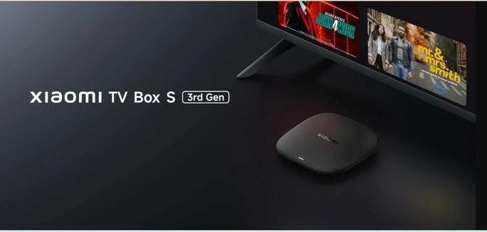 Xiaomi TV Box S 4K 3ieme Génération - 2025 - Android 14 - 2Go Ram & 32 Go Mémoire Internet