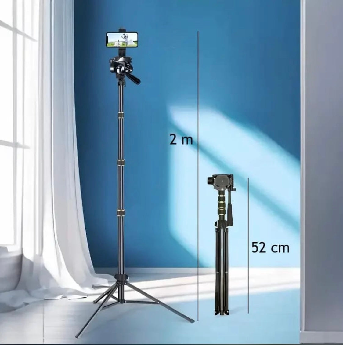 Trépied Neepho extensible Pour Caméra & Smartphone