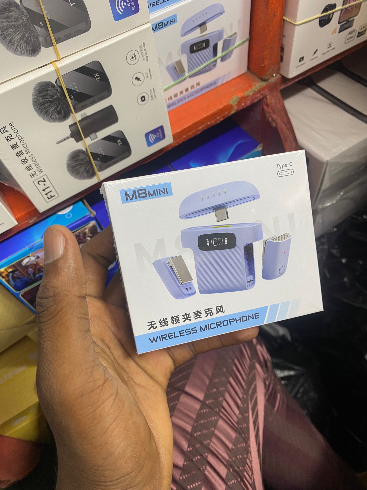 M8 mini microphone