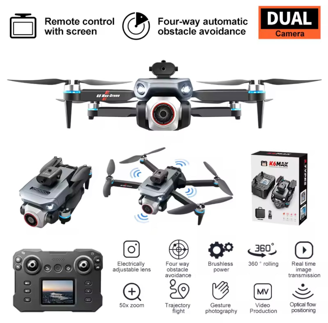 Drone k6 max