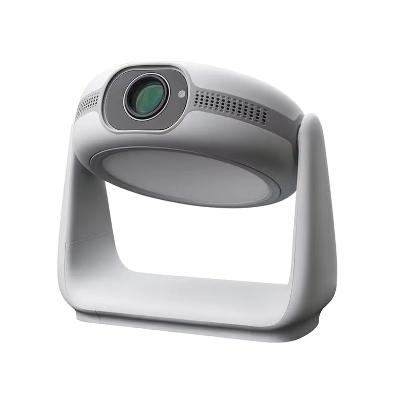 Projecteur intelligent rechargeable Dkian K1 Android 11.0 4K DLP 720P Portable à piles avec mise au point automatique et Keystone automatique WiFi HDMI Screencast OTT Lampe de nuit et bien d'autres fonctionnalités