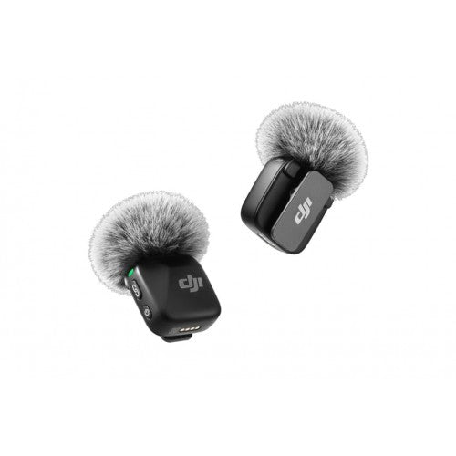 DJI Mic Mini (2 TX + 1 RX + Boîtier de Recharge), Ultra-léger, Audio de HQ, 48 h d’Utilisation, Annulation du Bruit, Limite Auto, Micro Cravate sans Fil pour caméra/iPhone/Android, vlog, Streaming