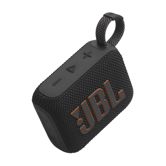 JBL Go 4 - Enceinte Bluetooth ultra-portable, étanche et résistante à la poussière, son puissant et professionnel avec basses puissantes, batterie intégrée de 7 heures, fabriquée en partie à partir de matériaux recyclés (NOIR/BLANC