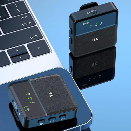 SX31 - Microphone Cravate sans fil 3 en 1 pour iPhone et Android