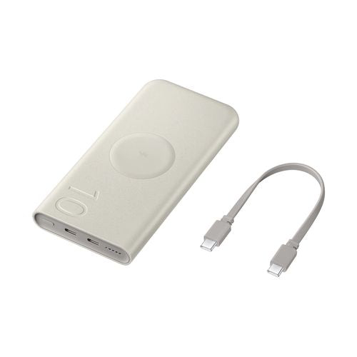 Samsung Powerbank sans-fil 10000mAh 25W (charge rapide) - Beige