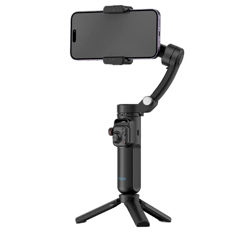 TOKQI M02 - Stabilisateur à 3 Axes Téléphone Mobile