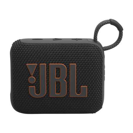 JBL Go 4 - Enceinte Bluetooth ultra-portable, étanche et résistante à la poussière, son puissant et professionnel avec basses puissantes, batterie intégrée de 7 heures, fabriquée en partie à partir de matériaux recyclés (noir