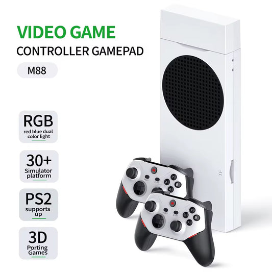 M88 128 Go intégré rétro 40000 + lecteur de jeux
2.4G sans fil prise en charge de la manette PS2
4K HD Console de jeu vidéo domestique M88 TV
GAME BOX
3342 vendus •