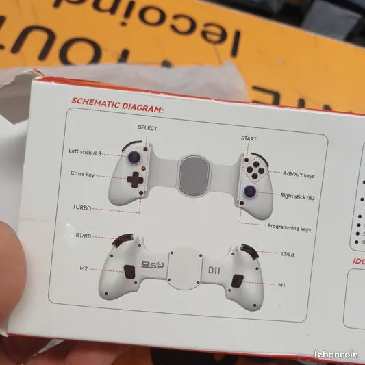 Manette de Jeu Extensible D11. 4965