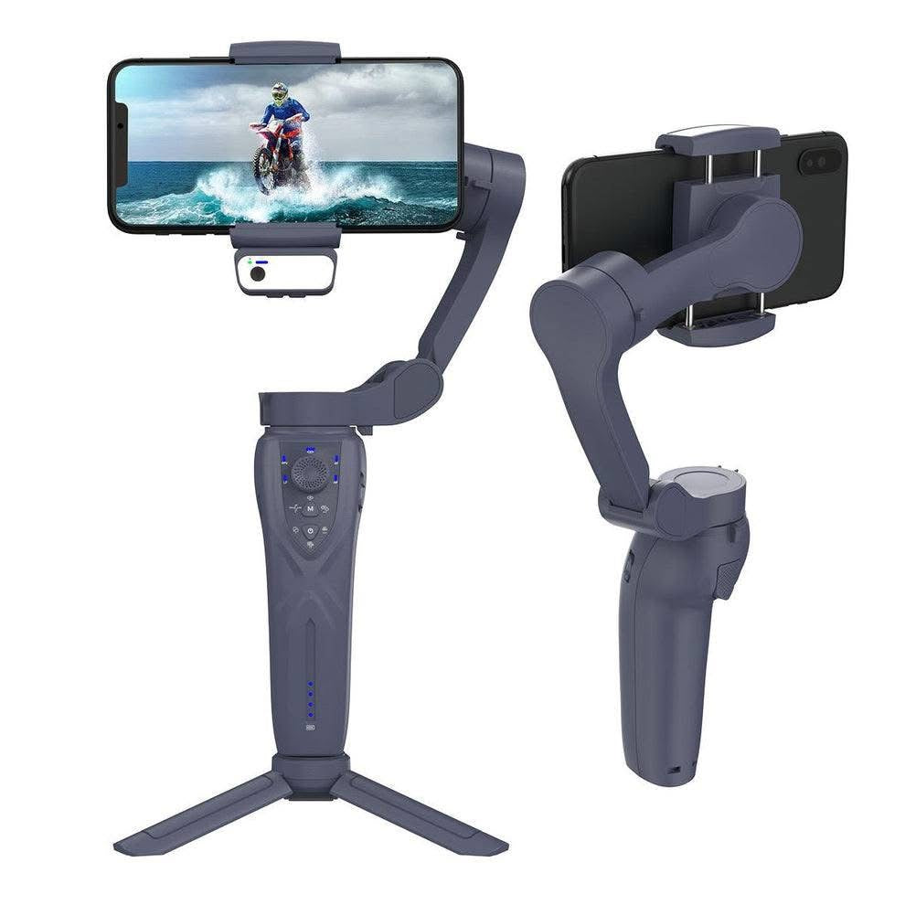 F12 - Stabilisateur à 3 axes avec trépied, vlogging, enregistrement vidéo, outils pour YouTube