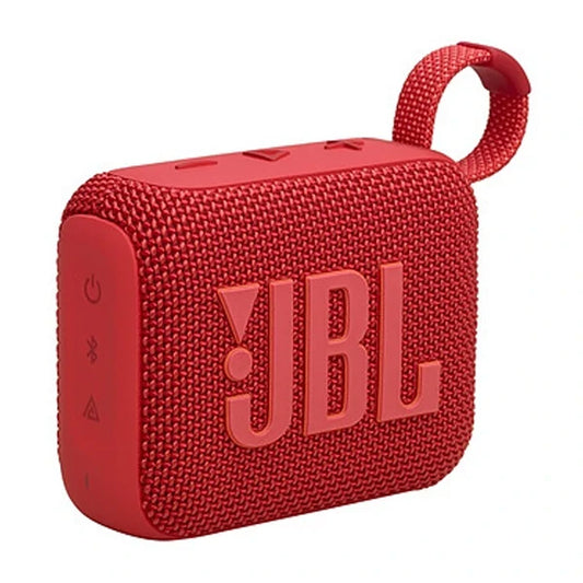 Mini enceinte portable sans fil JBL GO 4 – BT5.3 – Etanche IP67 – USB-C – Autonomie 7h – Rouge