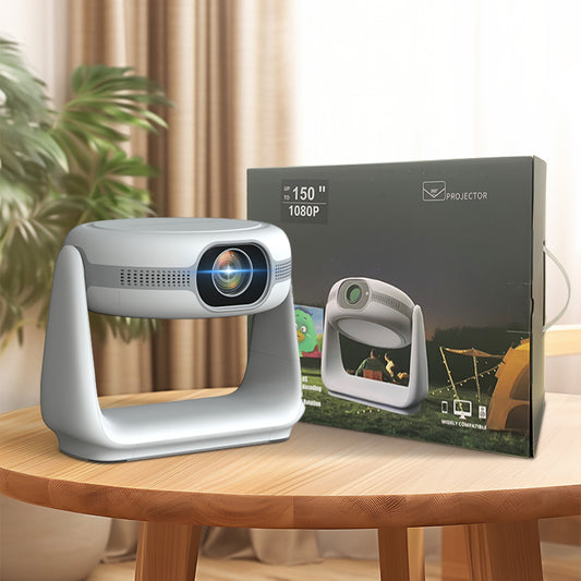 Projecteur intelligent rechargeable Dkian K1 Android 11.0 4K DLP 720P Portable à piles avec mise au point automatique et Keystone automatique WiFi HDMI Screencast OTT Lampe de nuit et bien d'autres fonctionnalités