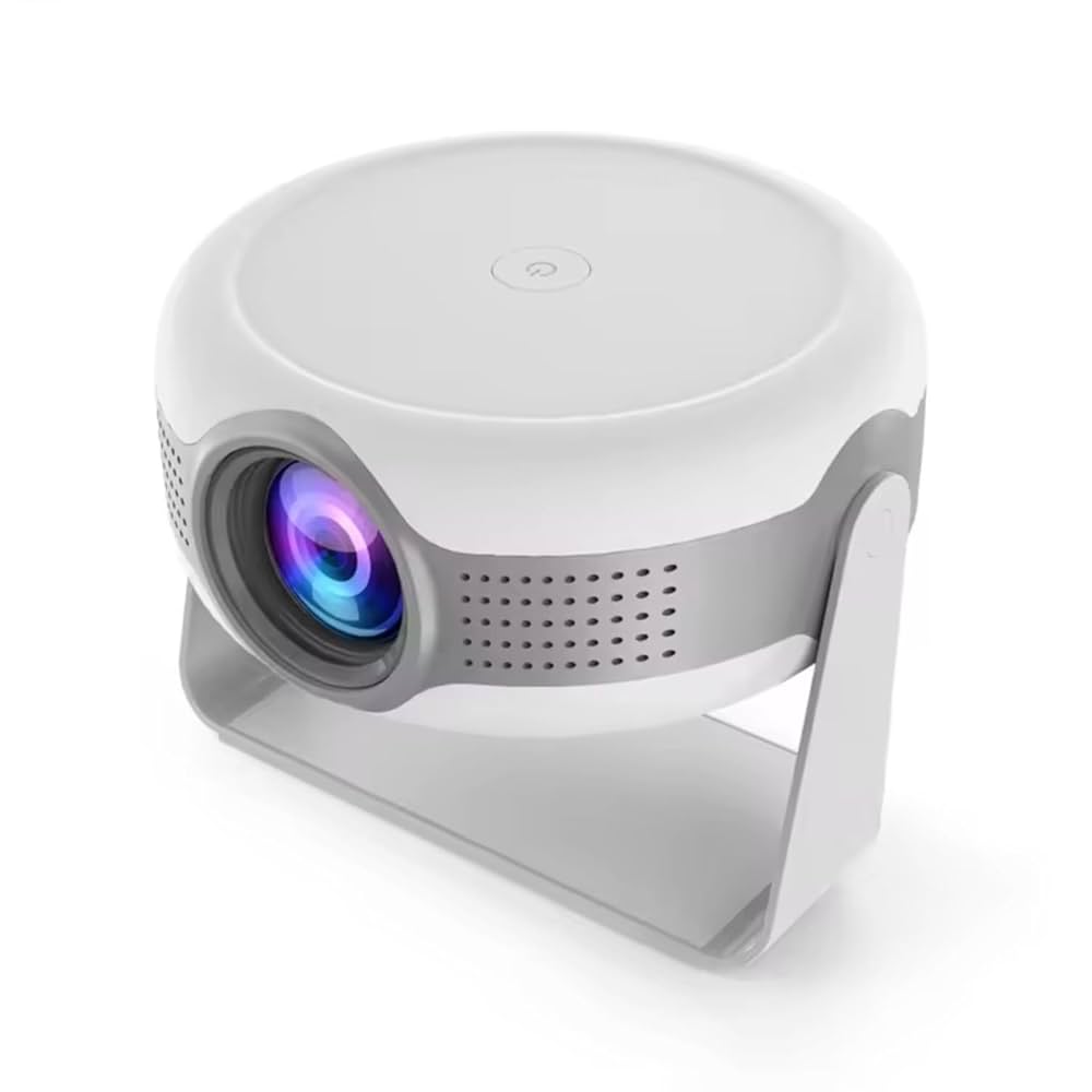 Projecteur Portable Intelligent T269 Pro, 4K HD, 1080P, Android 12.0, écran 130 Cm, Rotation à 180 Degrés, Wi-Fi, Bluetooth