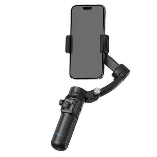TOKQI M02 - Stabilisateur à 3 Axes Téléphone Mobile
