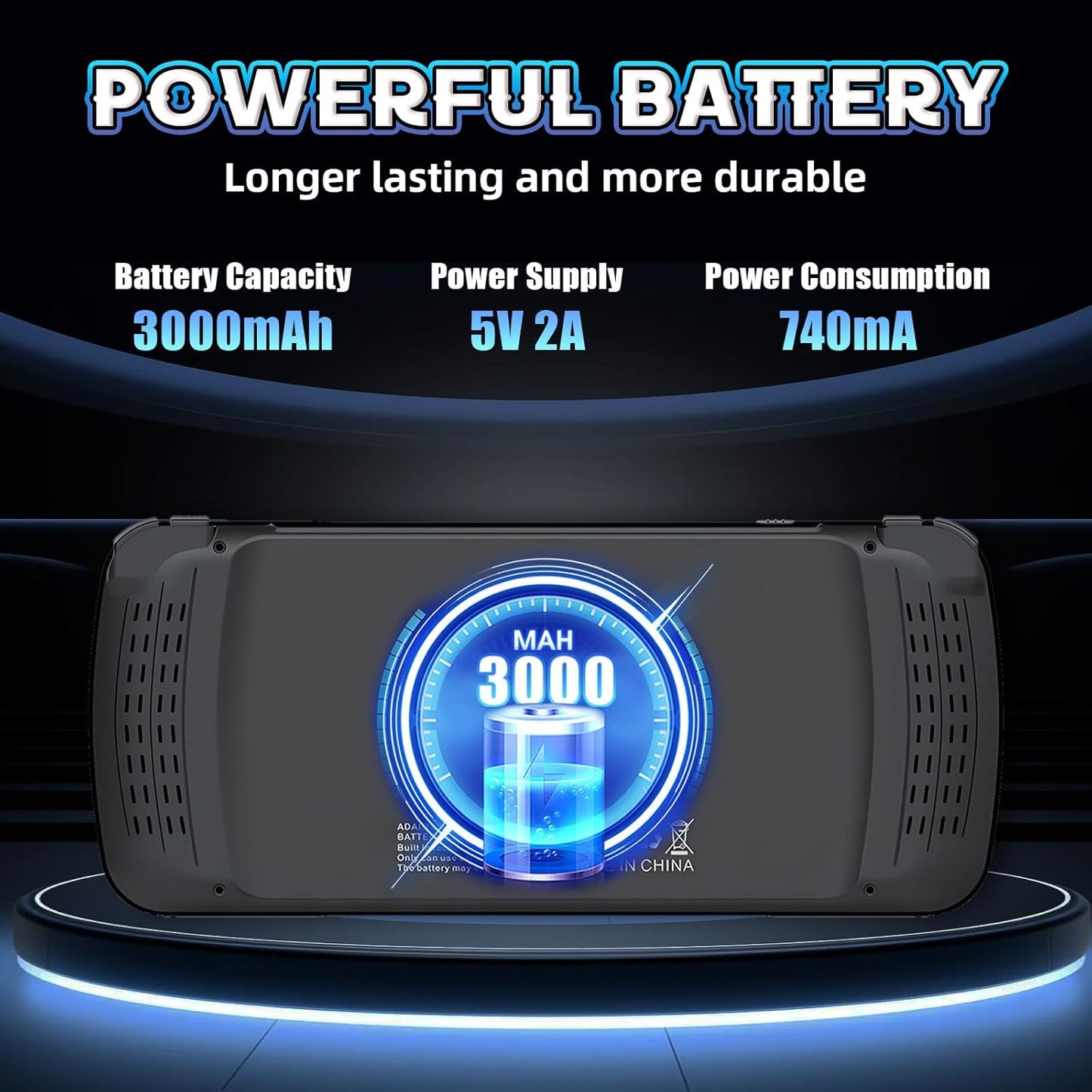 Console de jeux vidéo rétro M27 128 Go, console portable avec plus de 50 000 jeux rétro intégrés, plus de 30 émulateurs, écran IPS 7 pouces, résolution 600 x 1024 (noir)