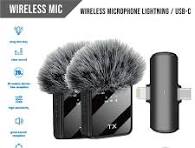 F15-2 nouveau 2Mic spécial sans fil Lavalier Microphone Radio Intelligent réduction du bruit réverbération téléphone portable Microphone en direct