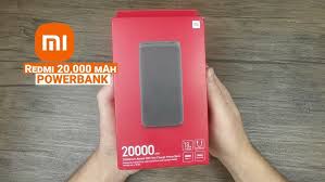 Xiaomi Power BanK REDMI 20000mAh Original
