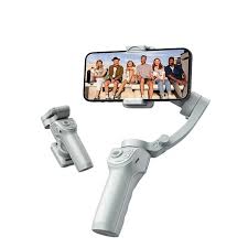 TOKQI M01 Stabilisateur de Téléphone à Main 3 Axes Antivibrations, Support Pliable avec Trépied et Lumière de Remplissage pour Selfie, Idéal pour Vlogging et Enregistrement de Vidéos TikTok sur iPhone et Android